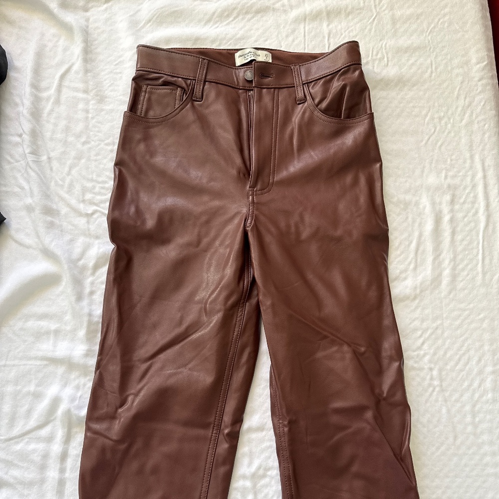 Leather pants
